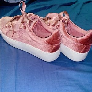 Pink shoes